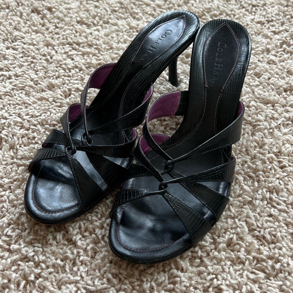 Cole Haan Black Heels